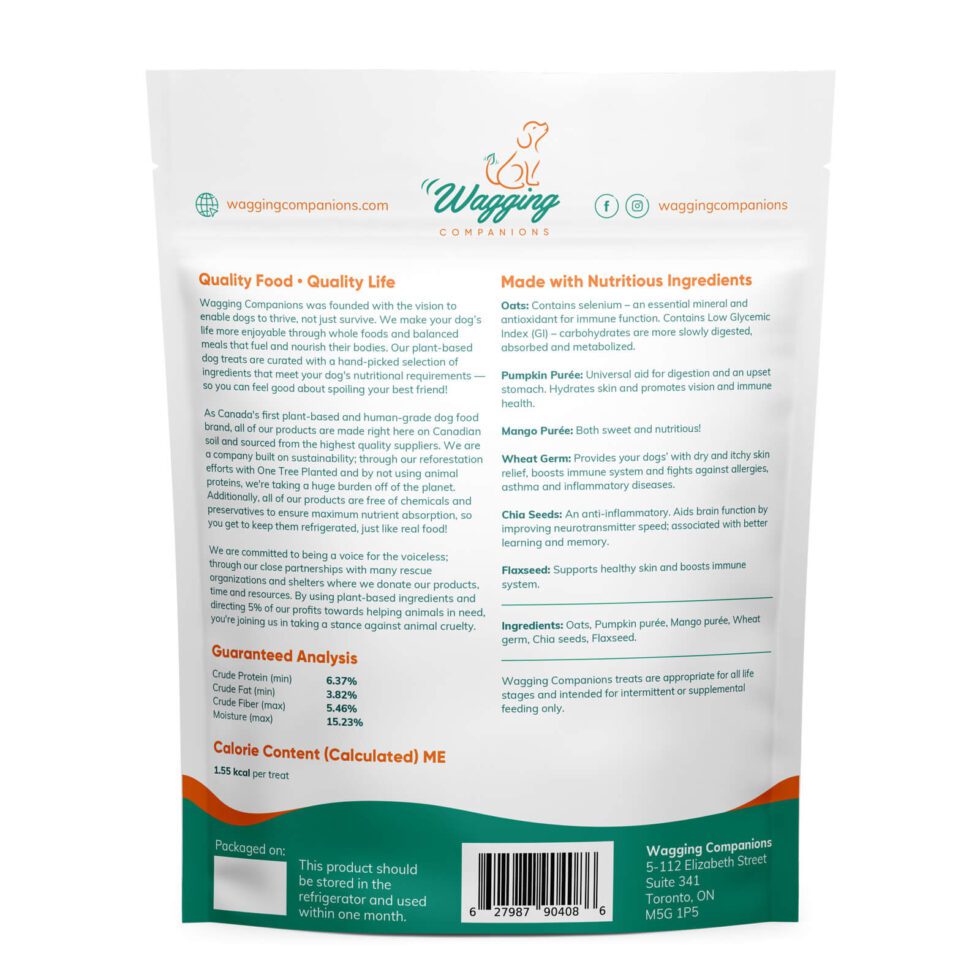 Pumpkin Spice Oatmeal - Wagging Companions Store
